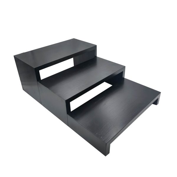 Black Painted Pine Square Riser set Black Painted Pine Square Riser set