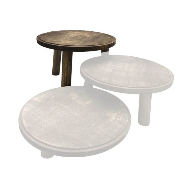 Rustic Painswick Milking Stool 305Dx210 in set Rustic Painswick Milking Stool Set
