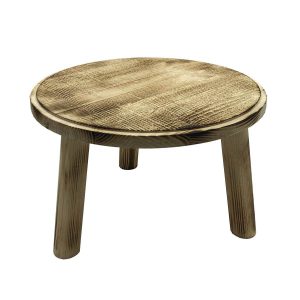 Painswick Scorched Milking Stool 305Dx210