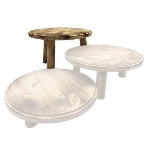 Scorched Painswick Milking Stool 305Dx210 in set