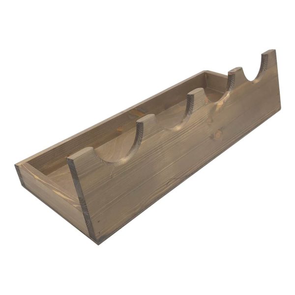 Rustic Brown Rustic Kilner Jar display Stand 650x250x155 Rustic Brown Rustic Kilner Jar display Stand 650x250x155