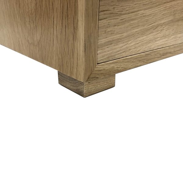 B2-3 Oak Tea and coffee Station 424x398x244 foot detail B2-3 Oak Tea and coffee Station 424x398x244 foot detail