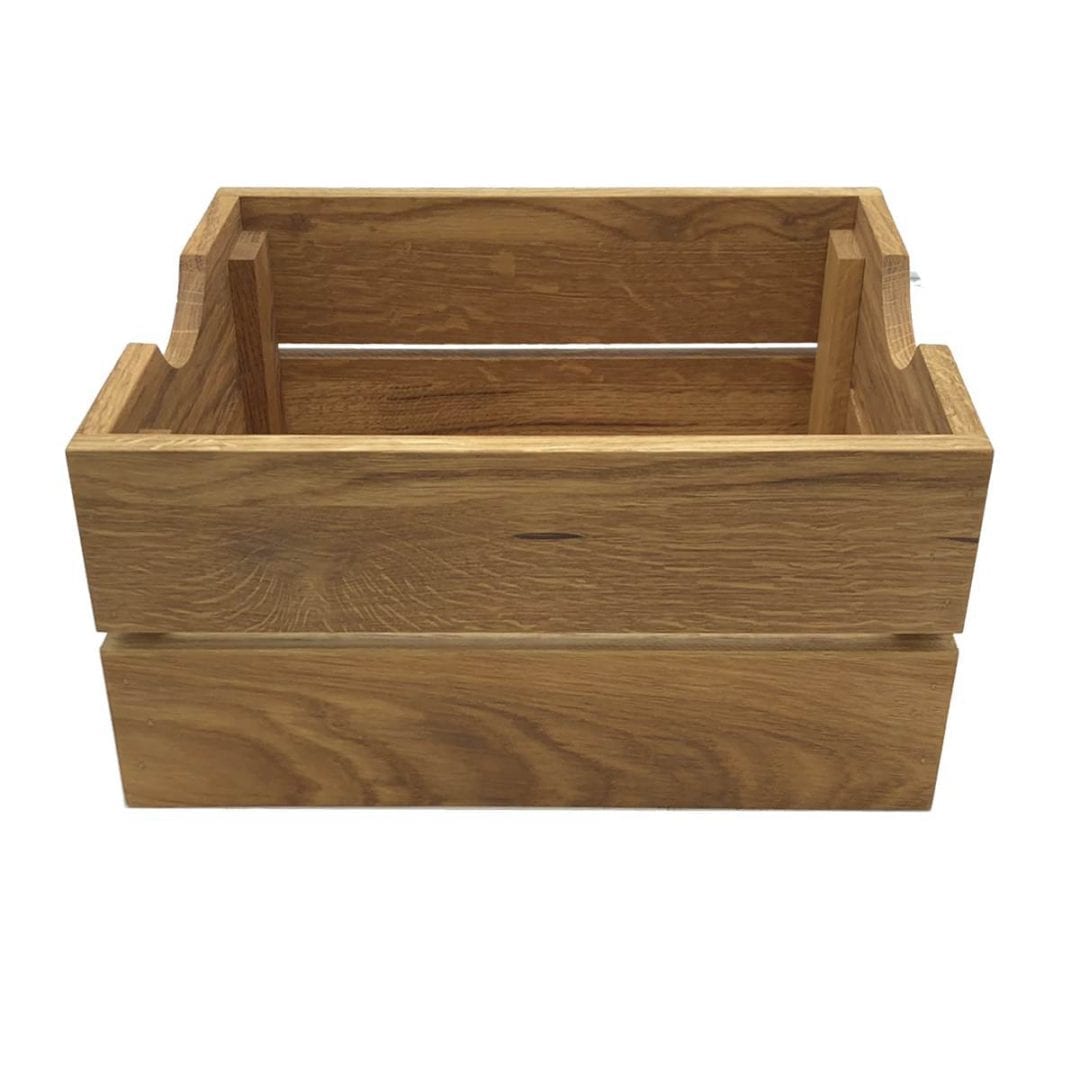 GN1/2 Gastronorm Oak Crate Display Unit 353x293x175 | Ligneus UK