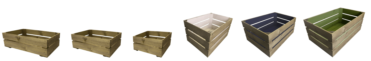 wooden crate size guide