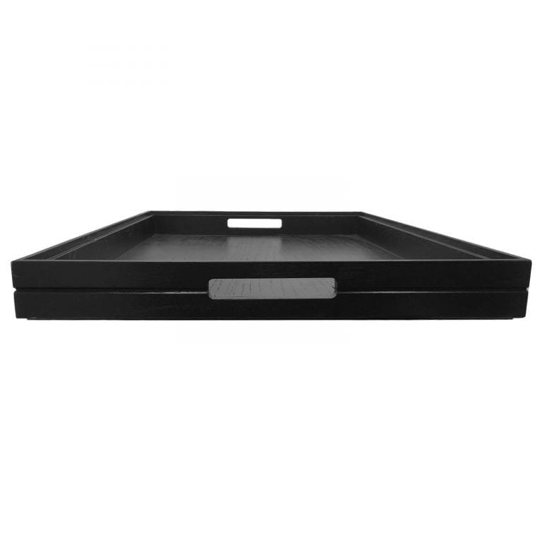 Handle Tray Black | Modular Buffet System | Ligneus UK