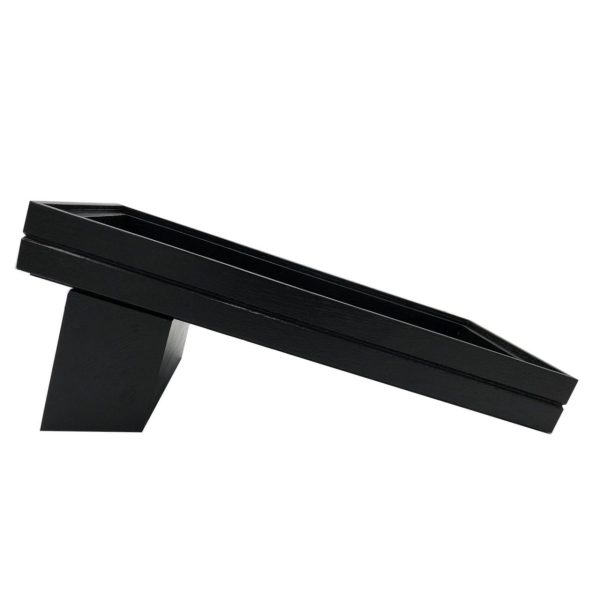 Black Oak 16 degree angled Plinth 212x70x107 with Oak box Black Oak 16 degree angled Plinth 212x70x107 with Oak box