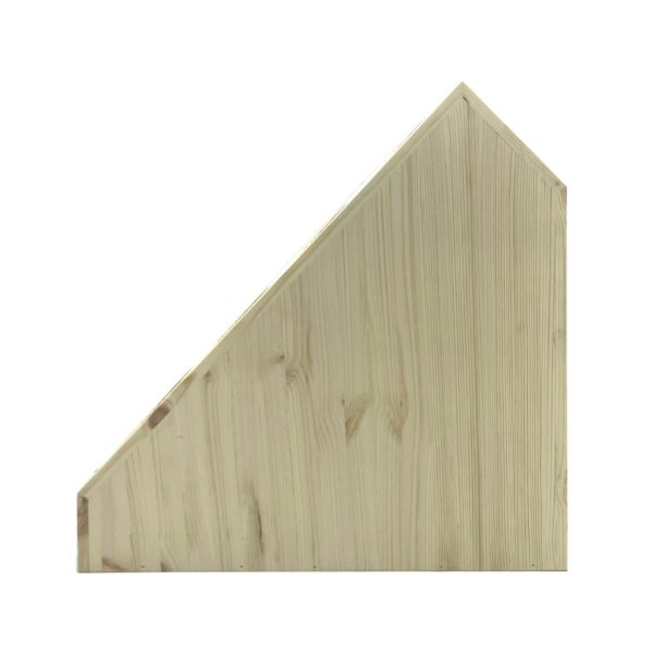 Natural 4-tier slanted cylindrical cutlery holder 520x160x505 side view Natural 4-tier slanted cylindrical cutlery holder 520x160x505 side view