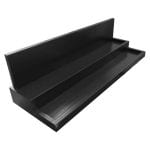 Black Painted Pine Weck Jar Display Stand 840x265x220