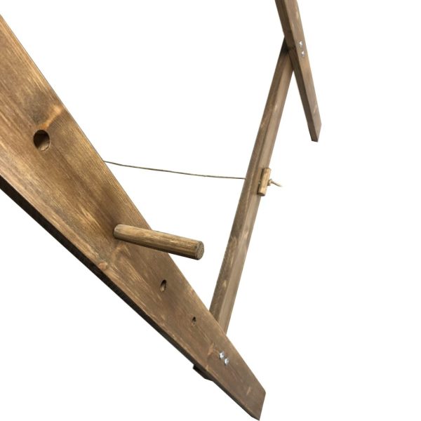 Artist Easle peg height adjust detail Artist Easle peg height adjust detail