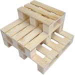 Stacked Mini Pallet Risers