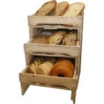 baguettes in apple trays