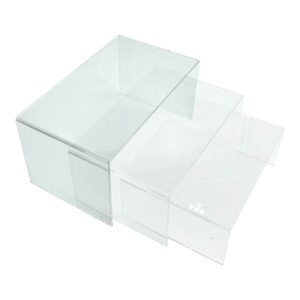 Clear Acrylic Square Riser 250x150x120 in set