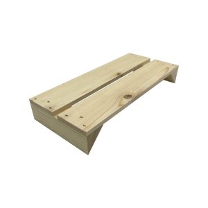 Rustic Redwood Crate Shelf 353x157x50