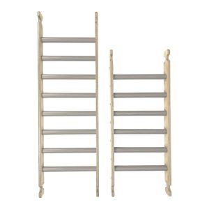 Ligneus Pikler Climbing Ladders Gretton Grey