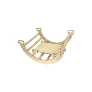 Small Ligneus Pikler Climbing Rocker Arch rocking with bridge seat