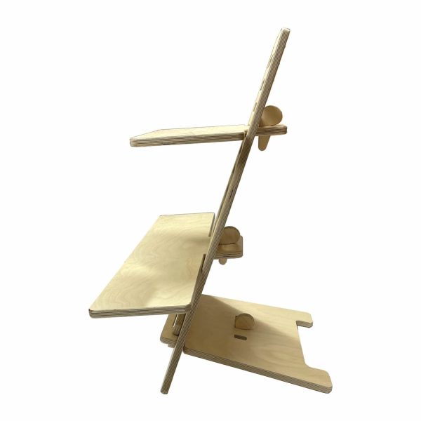 Sit Stand Quick Desk 800x500x850 side view Sit Stand Quick Desk 800x500x850 side view