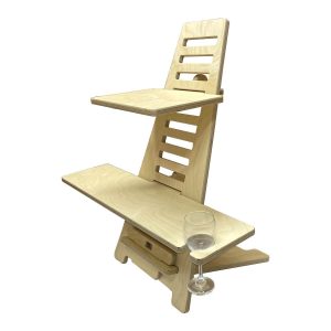 Sit Stand Quick Desk 800x500x850 with wine glass holder Sit Stand Quick Desk 800x500x850 with wine glass holder