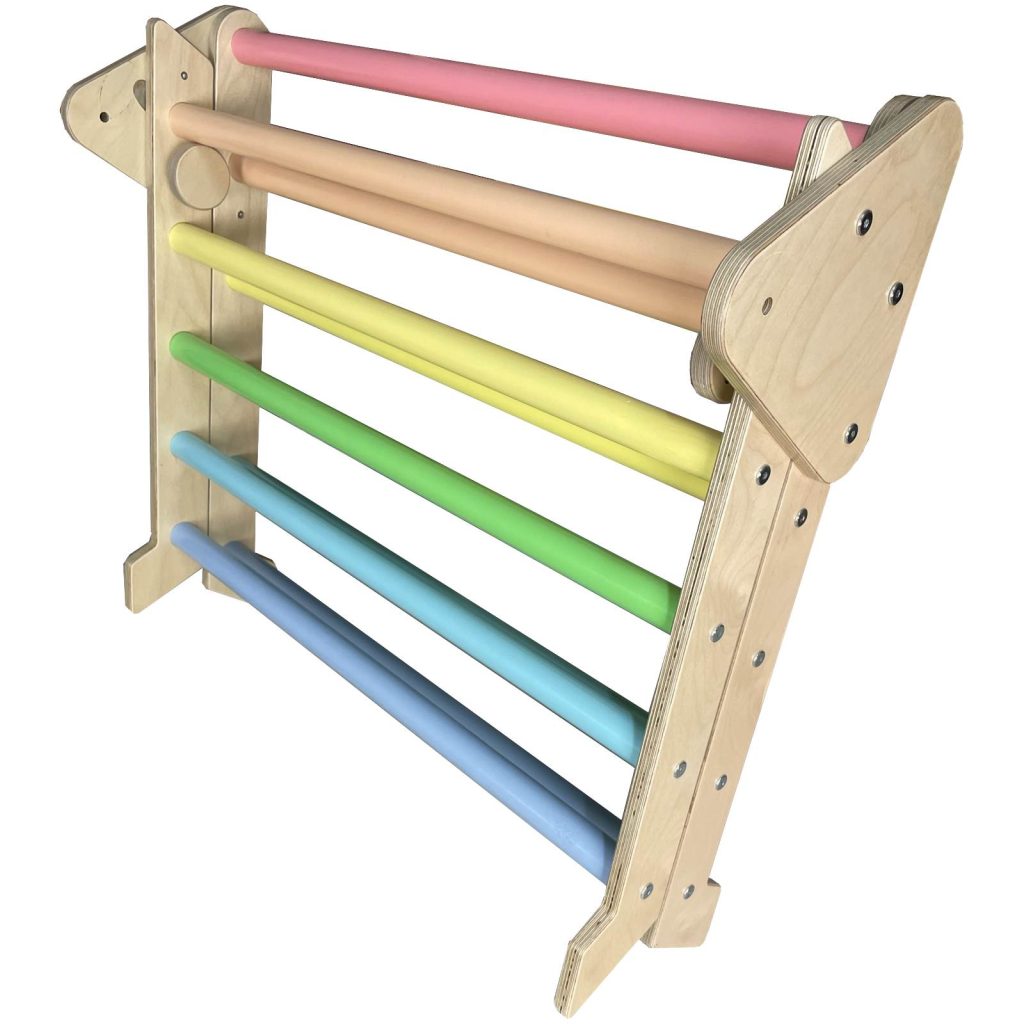 Junior Climbing Triangle Pastel Rainbow | Sustainably Made in UK