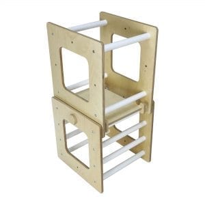 Pikler Inspired Kitchen Helper learning tower