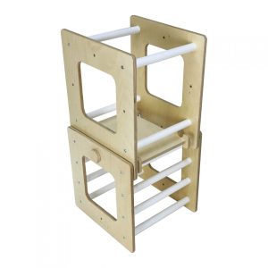 Pikler Inspired Kitchen Helper learning tower
