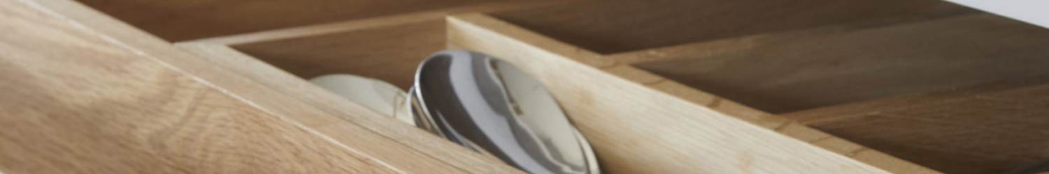 Shaker Kitchen Cutlery Drawer Inserts
