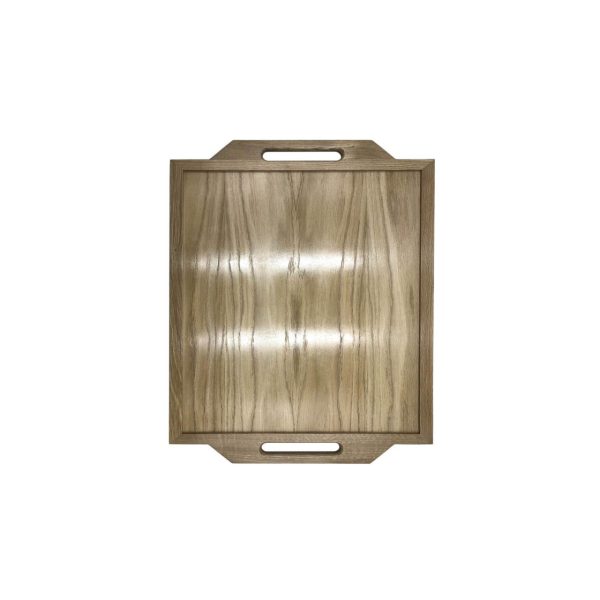 Mini Oak Butlers Tray 400x330x36 top view Mini Oak Butlers Tray 400x330x36 top view