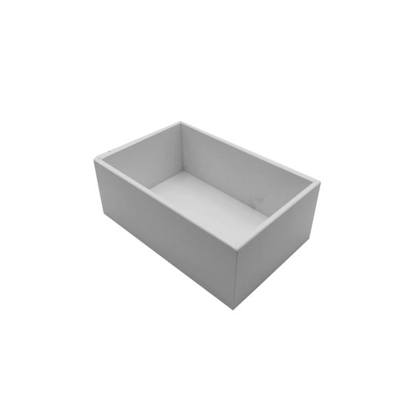 Gretton Grey painted ply single crock housing Gretton Grey painted ply single crock housing