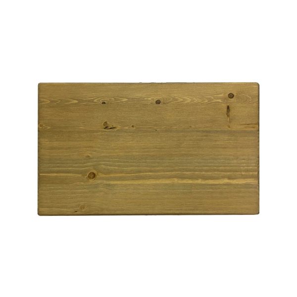 Light Oak Pine Board 285x170x18 top view Light Oak Pine Board 285x170x18 top view