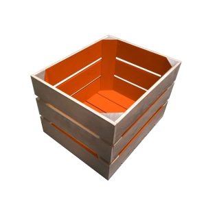 Orange Colour Burst Crate 300x370x250