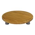 small amberley grey oak dip milking stool riser