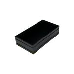 GN1/3 Black ribbed oak stacker box 325x175x80