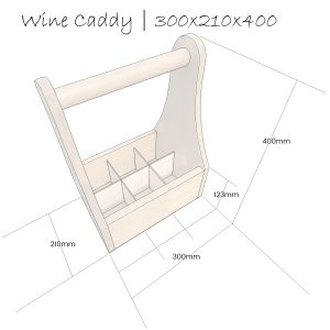 wine caddy 300x210x400 schematic