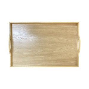 Natural Oak Butlers Tray 730x480x85 top view