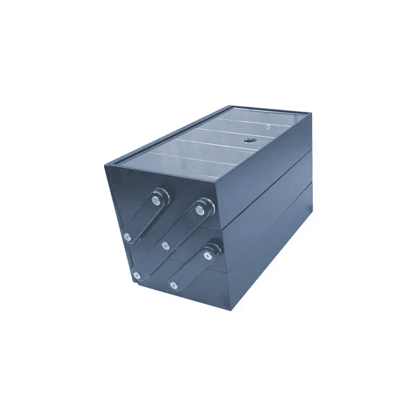 B1/3 Amberley Grey Oak 3-tier Cantilever Box Closed Side View B1/3 Amberley Grey Oak 3-tier Cantilever Box Closed Side View