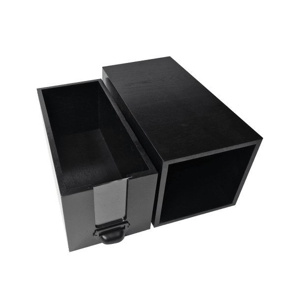 Burford B1/3 Black Oak Bread Bin Burford B1/3 Black Oak Bread Bin