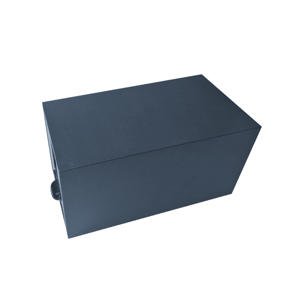 Burford B1/3 Amberley Grey Oak Bread Bin side Burford B1/3 Amberley Grey Oak Bread Bin side