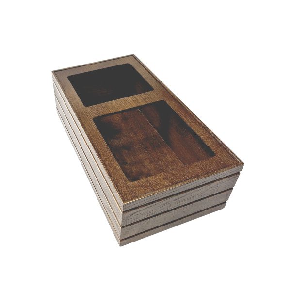 Burford Insert B1/3 to CROC SET B Dark Brown in box Burford Insert B1/3 to CROC SET B Dark Brown in box