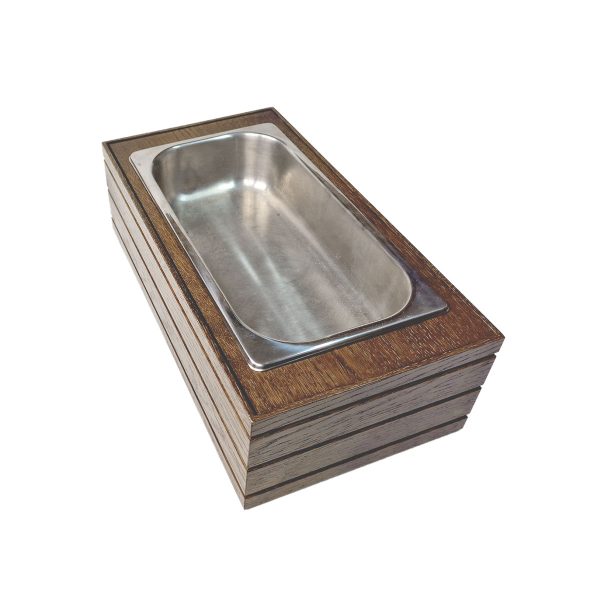 Burford Insert B1/3 to GN1/3 Dark Brown metal bowl Burford Insert B1/3 to GN1/3 Dark Brown metal bowl