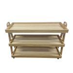 Burford Buffet Trolley Long Natural