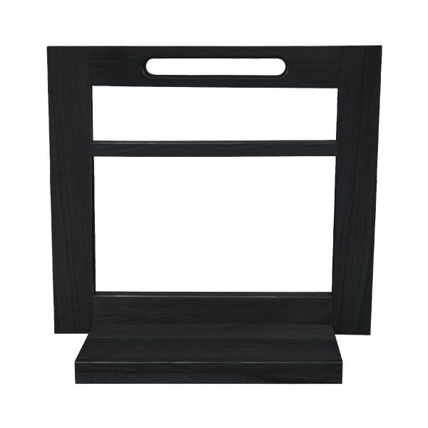 Burford 2 Tier Counter Top Display Stand Black frame only