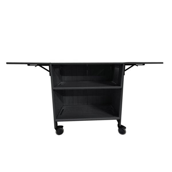 Burford Pop Up Bar Black back open