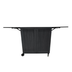 Burford-Pop-Up-Bar-BPBT-BK-front-open Burford Pop Up Bar Black front open