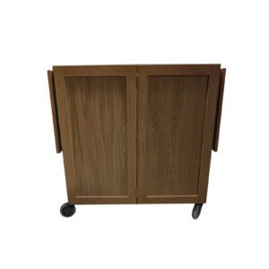Burford Pop Up Bar Dark Brown front