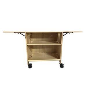 Burford Pop-Up Bar Trolley Natural