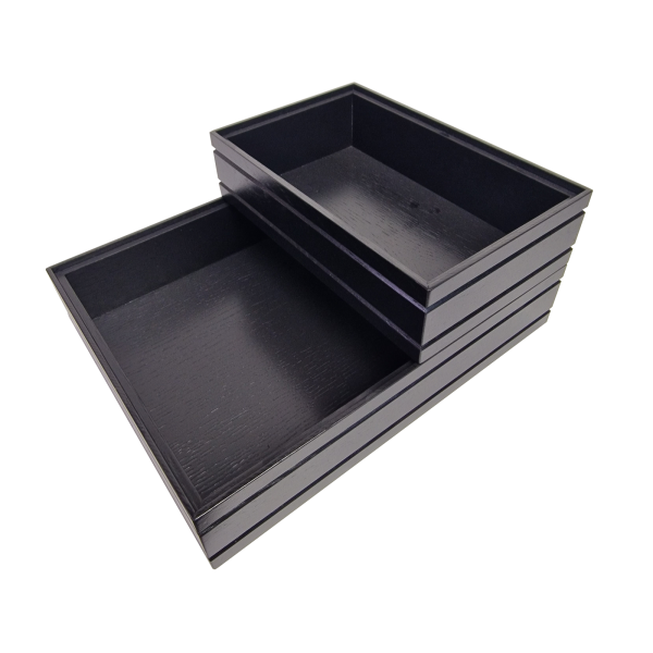 Burford Rib Box B1/2 and B1/4 80mm Black stacked Burford Rib Box B1/2 and B1/4 80mm Black stacked