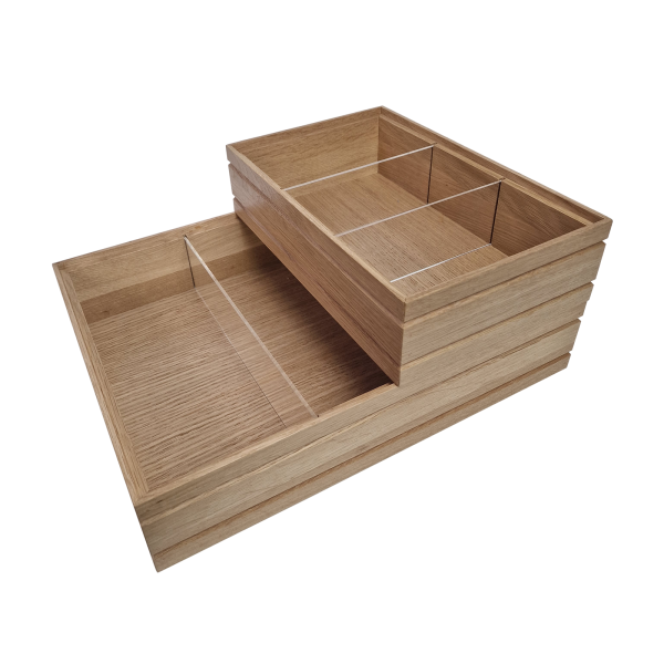 Burford Rib Box B1/2 80mm Natural with 2 Dividers stacked Burford Rib Box B1/2 80mm Natural with 2 Dividers stacked